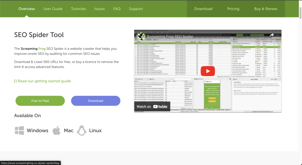 Top 10 SEO Tools for B2Bs: Boost Your Organic Traffic and Leads 4 seo screaming frog - seo b2b tool