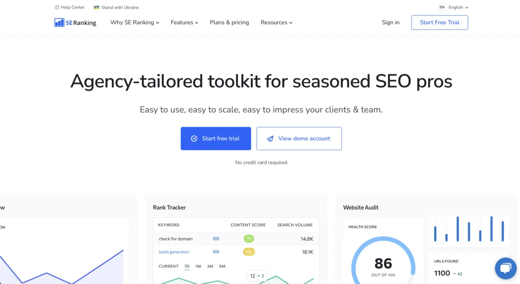 13 Best Keyword Tracking Software: Tools for SEO 5 se ranking - best agency keyword research tool